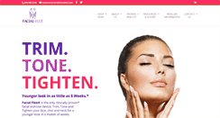 Desktop Screenshot of facialflex.com